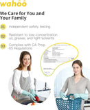 LANON wahoo Skin-Friendly Dishwashing Kitchen Gloves, Reusable